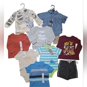 Bundle lot Toddler boys clothes size 12 months